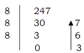 421_Determine the octal equivalent of decimal number.png